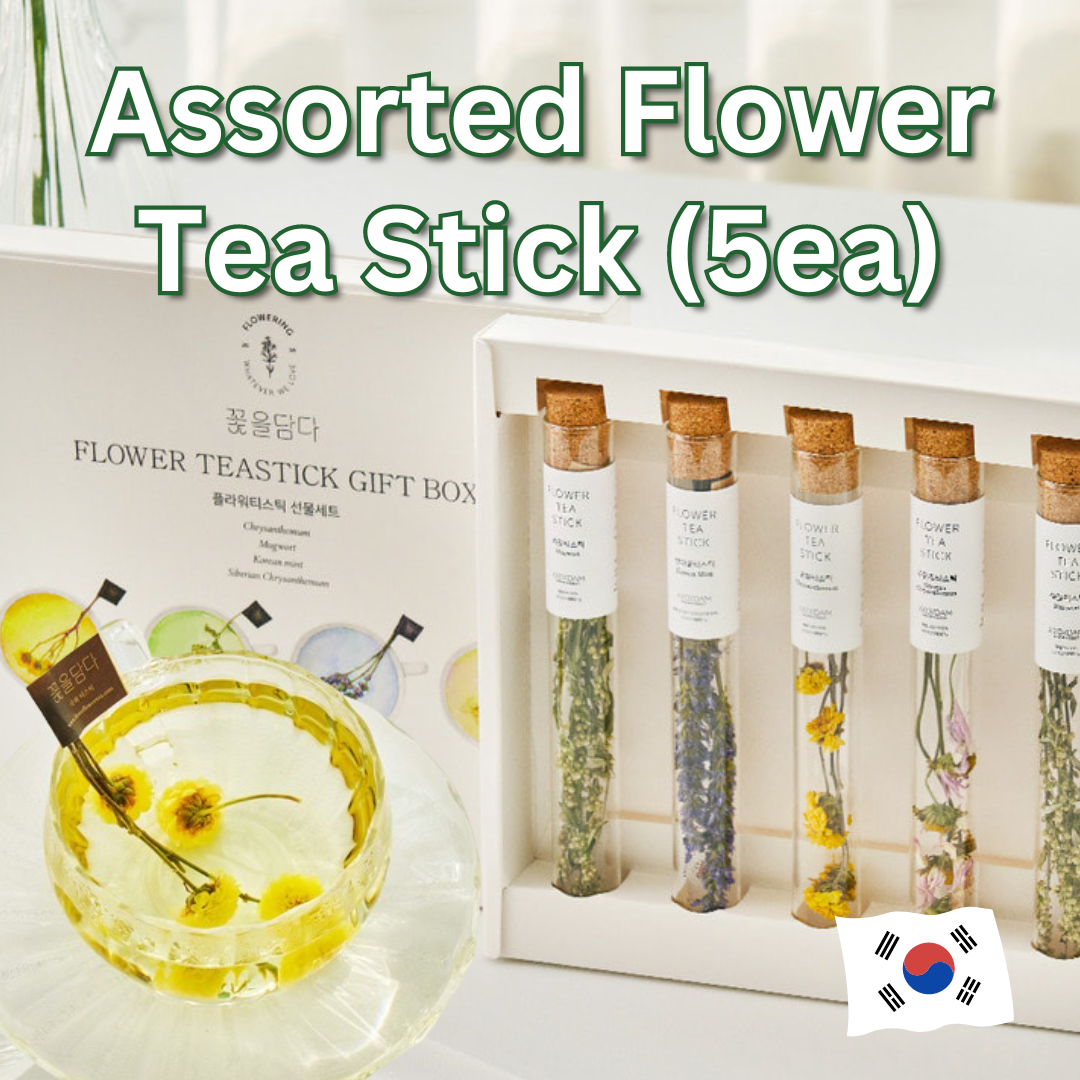 Assorted Flower Tea Stick 5ea