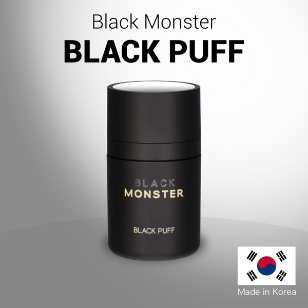 BLACK MONSTER Black Puff Man Hair Puff Made in Korea
