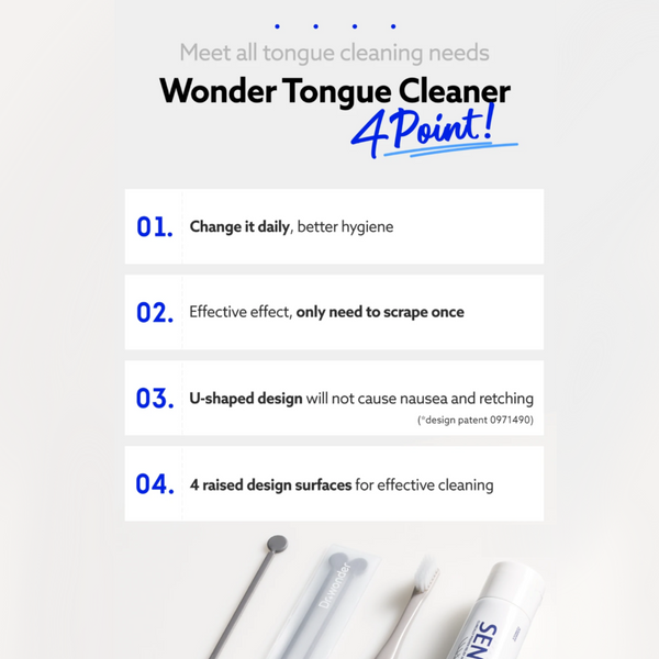 DR. WONDER Wonder Tongue Cleaner Made in Korea