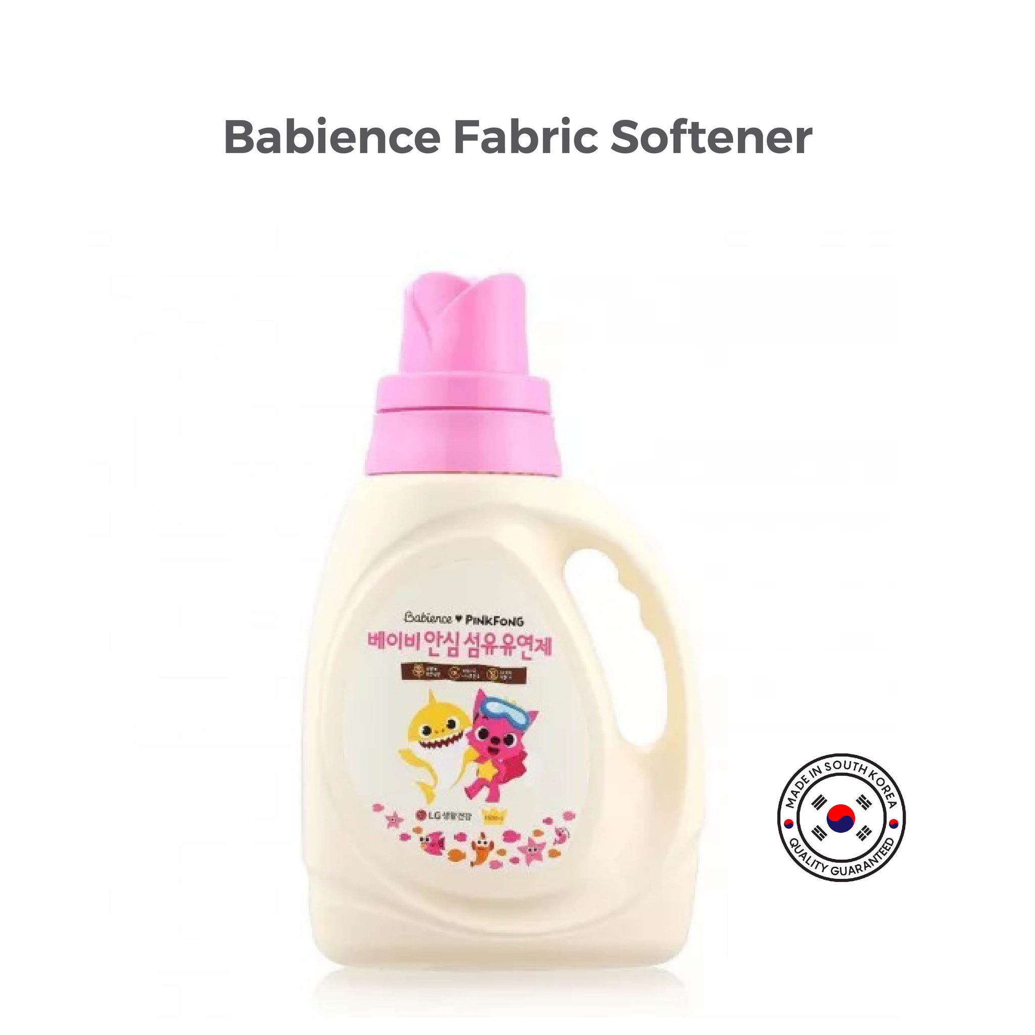 Buy Fabric Softener For Baby in Singapore - Pinkfong x Babience Fabric Softener