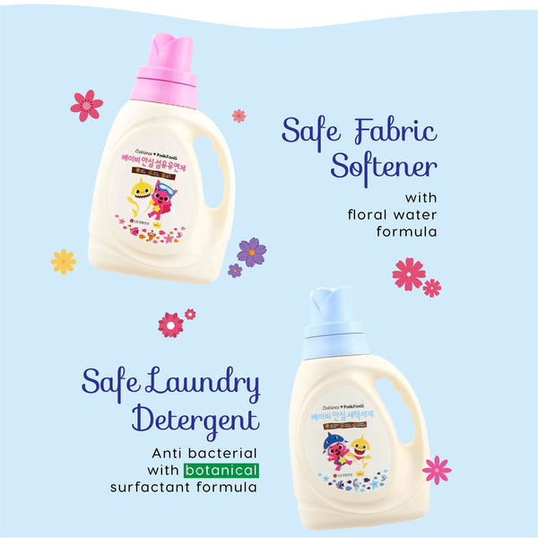 Buy safe fabric softener laundry detergent in Singapore - Babience Laundry Detergent Refill 2200ml - Stain removal & Safe for baby and sensitive skin - No harmful chemical, ec friendly