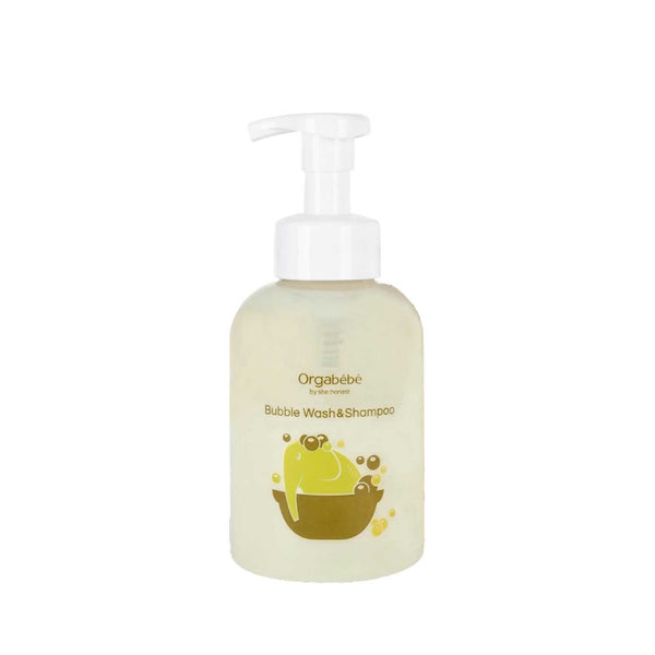 [Daily Healthy] Orgabebe Bubble Wash and Shampoo 500ml / Children Healthy Organic Wash