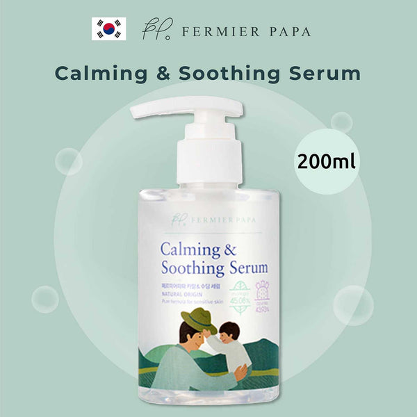 [Daily Healthy] Fermier Papa Calming and Soothing Serum (Gel) 200ml - NS033 / Baby Healthy Organic Skin Serum
