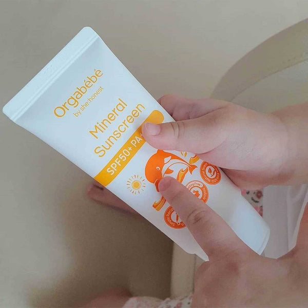 [Daily Healthy] Orgabebe Mineral Sunscreen SPF50+ PA+++ / Baby Healthy Organic Sun Protection