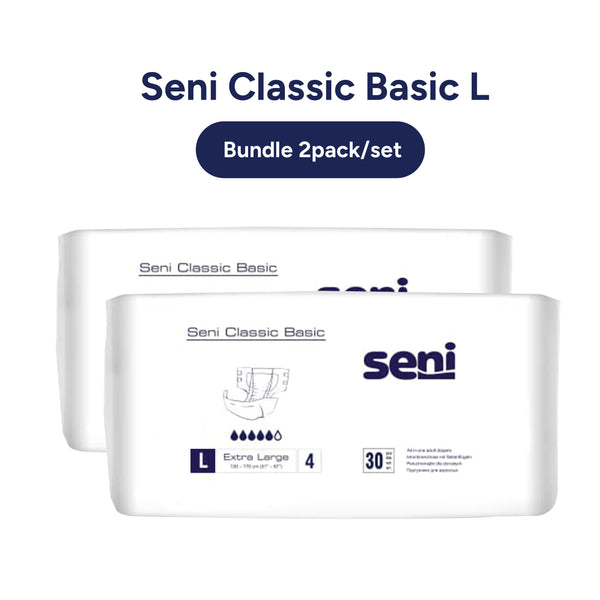 Seni BUNDLE SET Adult Pampers: All-in-one Diapers Classic Basic