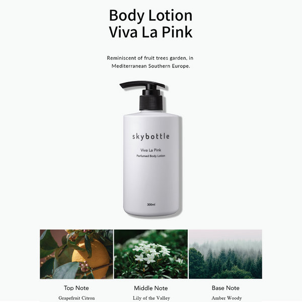 Skybottle Perfumed Body Lotion / Daily Moisturizing Body Lotion Perfumed